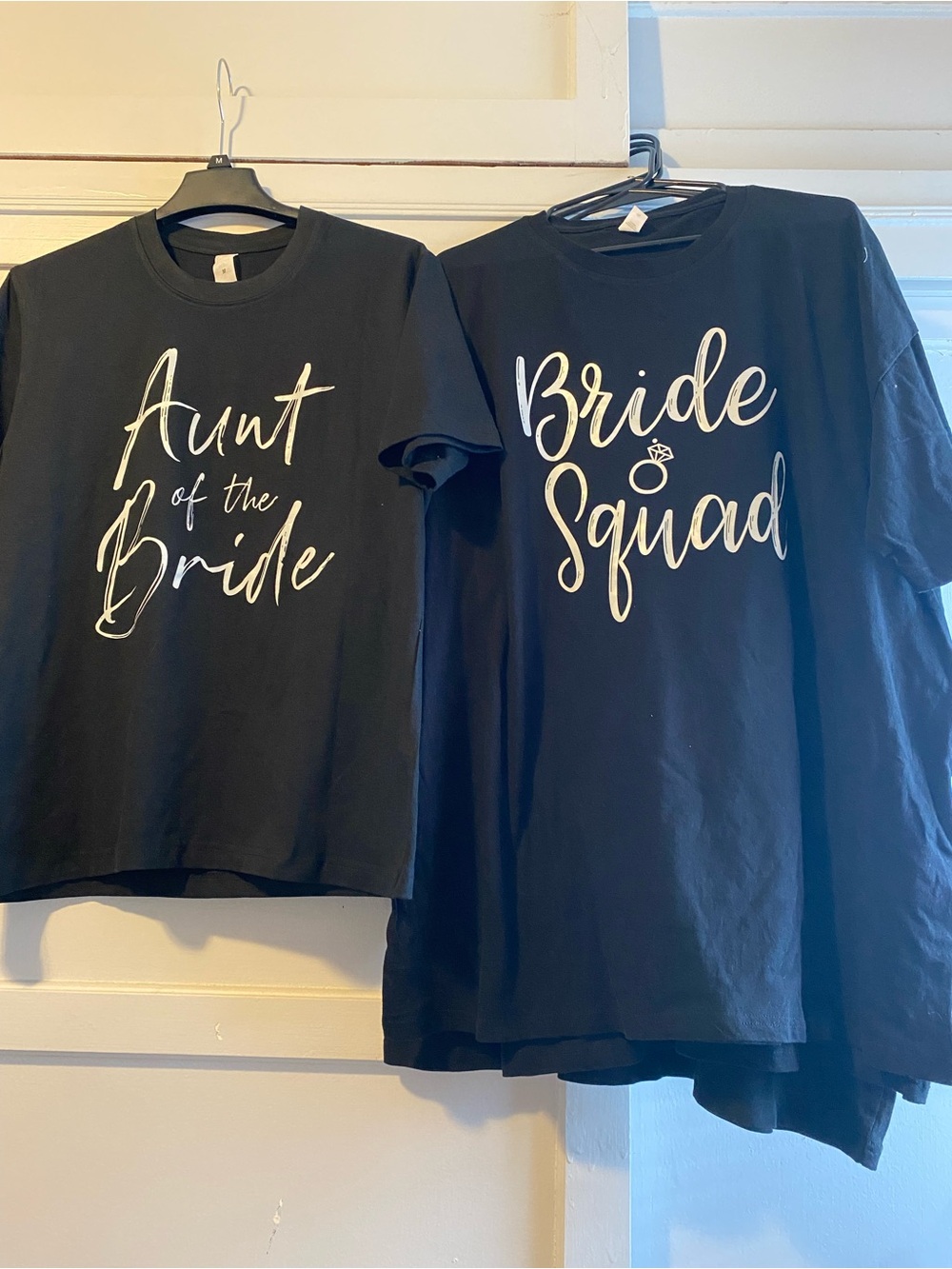 💍 “Bride Squad” 2XL (3 avail) and “Aunt of the Bride" Tee M